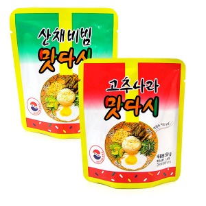 맛다시 산채비빔/고추나라(90g/군마트용)