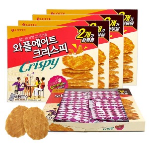 롯데 와플메이트 크리스피(12봉) x 4통