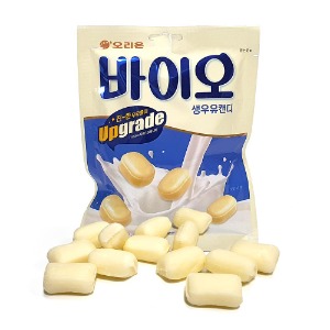 오리온 바이오캔디 생우유(99g) 1봉